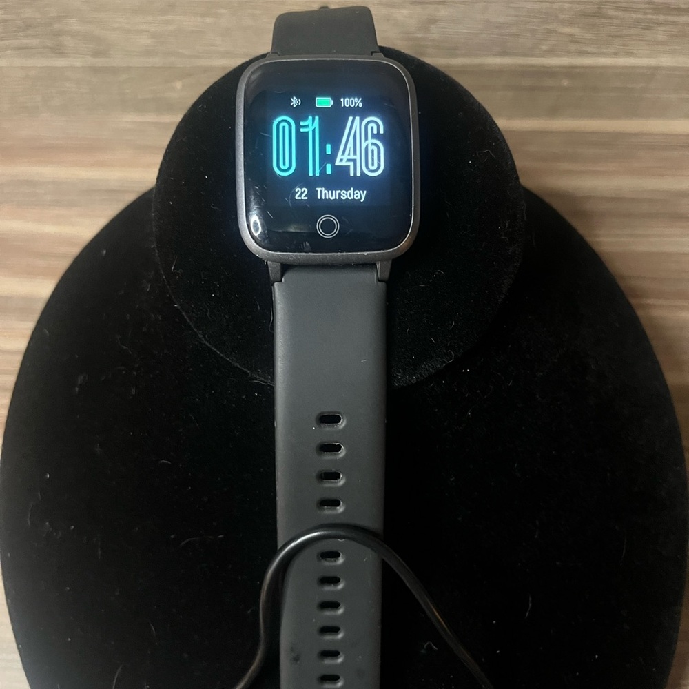Smartwatch with Black Band